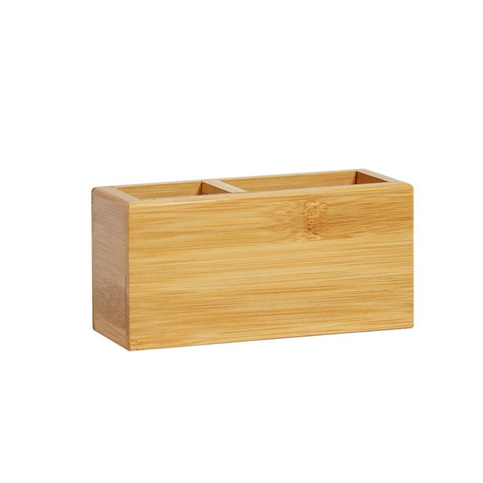 아워리빙 노블우드 우드 다용도 연필꽂이 펜꽂이, 1개, 와이드형