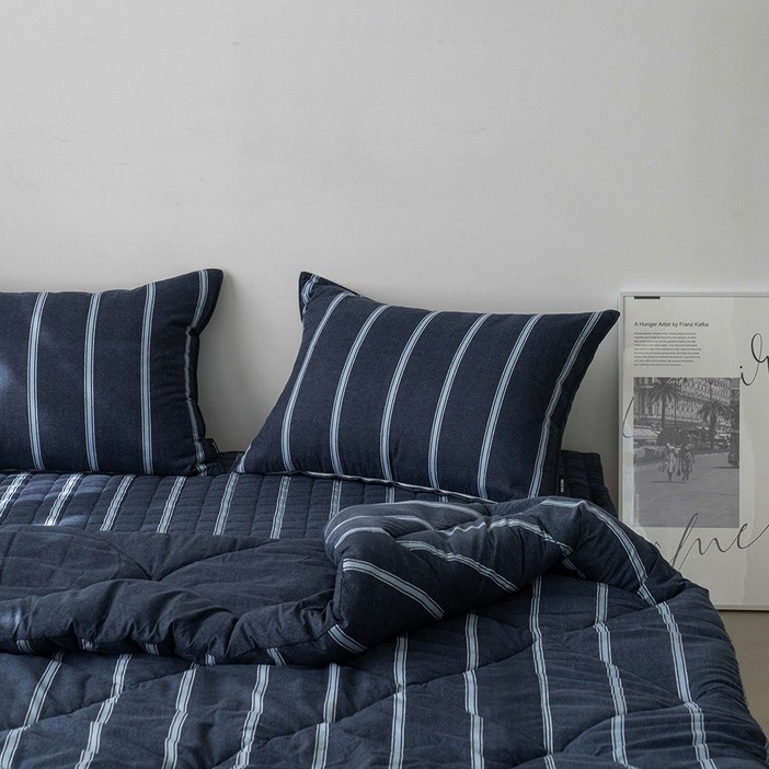 건조기침구 먼지없는 알러지케어 사계절 트랜디 차렵이불 세트이불가방