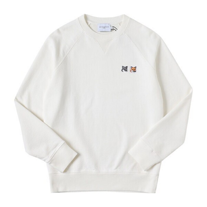 메종키츠네 더블폭스헤드 맨투맨 FM00358KM0002