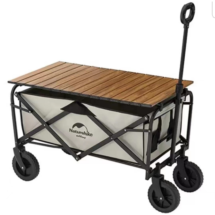 천하가인  NH 네이처하이크 야외용 캠핑용 접이식 밀차 왜건 카트 테이블