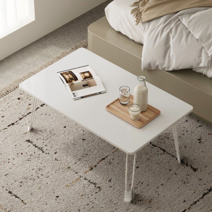 리보아 1인용 접이식 좌식 테이블 밥상