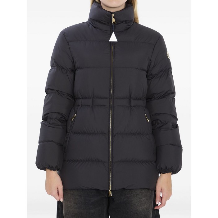 몽클레르 로고 패치 패딩 재킷