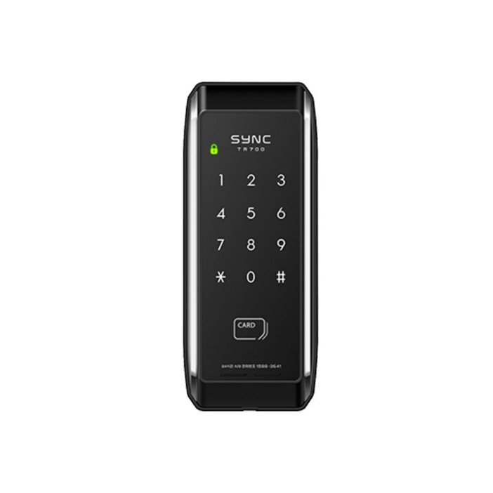 솔리티 TR700 현관 대문 생활방수 디지털도어록 카드번호타입
