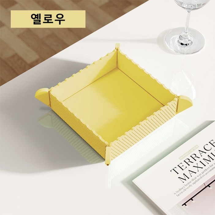윈터커넥트 3in1 다기능 마그네틱 실리콘 접이식 매트 냄비받침아웃도어 도마정리박스