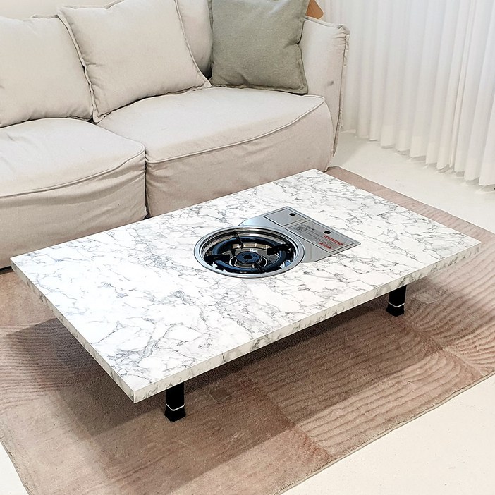 고기 전골 불판 테이블 홍윤아 김건모 식탁