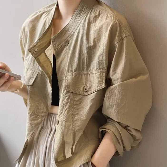 여성 데일리 바람막이 점퍼 자켓 잠바 초경량 아우터