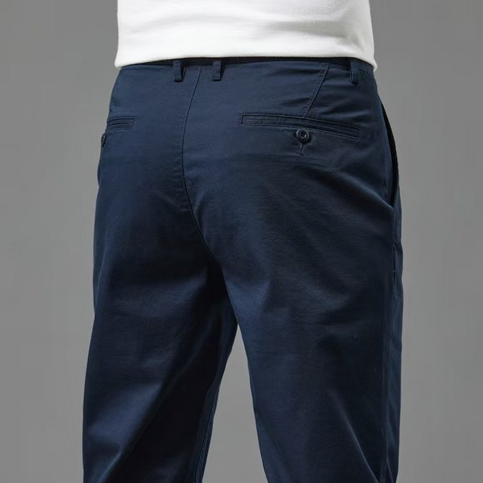 남성 가을 겨울 도톰 고퀄원단 스판 오피스 출근룩 캐주얼 편안한 바지