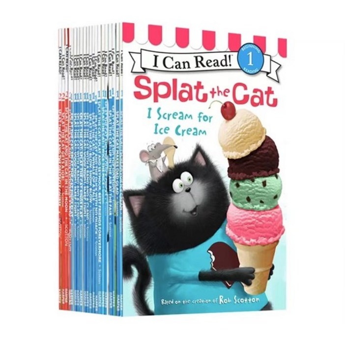 아이캔리드 스플랫 더 캣 20권 영어원서 I Can Read Splat The Cat 음원제공 아이캔리드 스플랫 더 캣 20권 영어원서 I Can Read Splat The Cat 음원제공