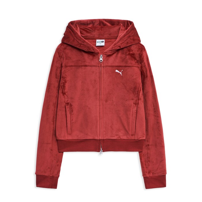 푸마 공식 여성 피어스 윈터 크롭 트랙탑 자켓 94093102