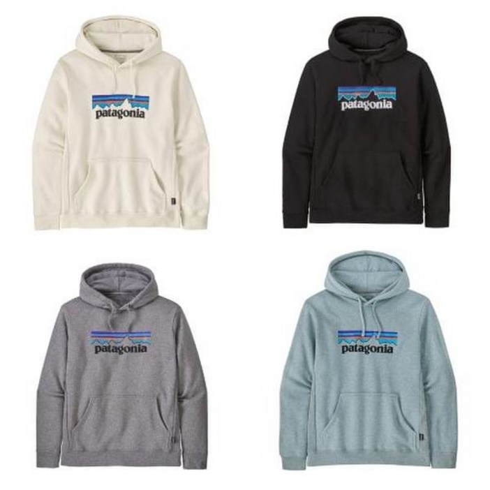 파타고니아 남성 티셔츠 [코리아] 24 F/W P-6 로고 업라이절 후디 (39622P7TS)