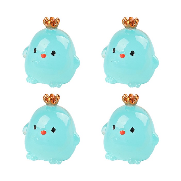 두데일리 차폭감 인형 스티커 초보운전 가이드라인, 4개, 블루