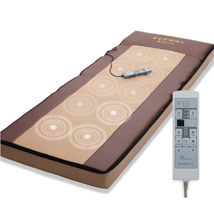 웰빙 온열 두타매트 안마매트 V3015 신제품병원용 전신 마사지매트 100국내생산 안마기 안마봉 10봉