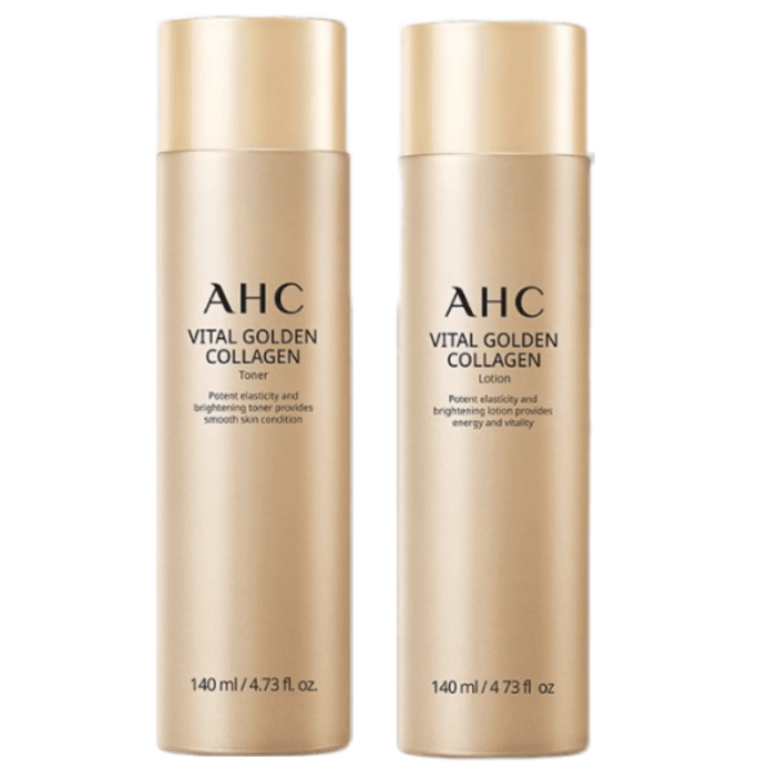 AHC 바이탈 골든 콜라겐 토너 140mL 로션 140mL AHC 바이탈 골든 콜라겐 토너 140mL 로션 140mL