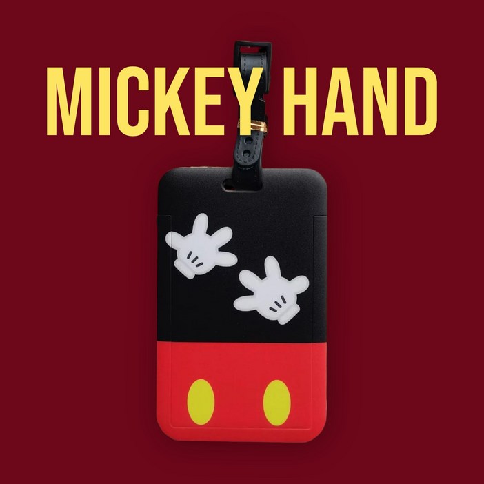[Disney] 디즈니 미키 미니 수하물 네임택 태그 이름표