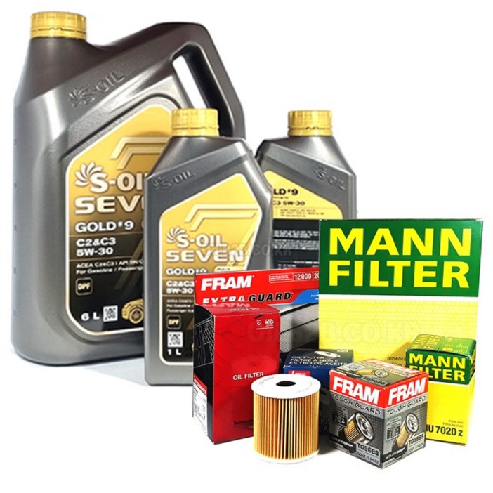 쉐보레 익스프레스밴 2세대 (03-20년) 5.3/6.0 5W30 엔진오일 교환 세트6L