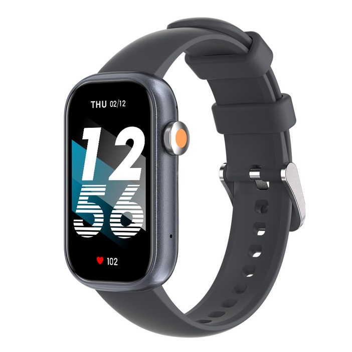 와피크 블루투스 스마트워치 X3 스마트밴드 한글판 운동시계, 실버, 3.7cm, GPS  블루투스