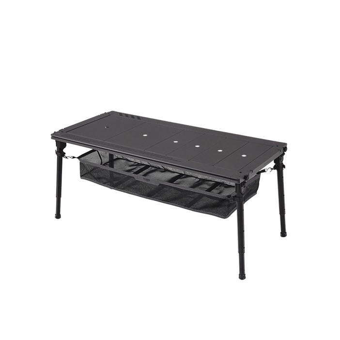 카고컨테이너 IGT 테이블 캠핑 조립식 휴대용 테이블, 그레이