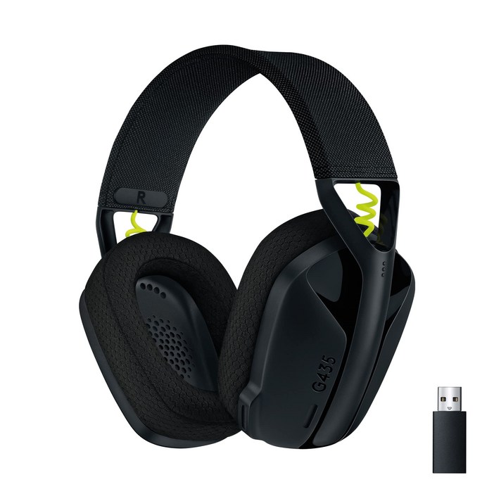 로지텍 G435 LIGHTSPEED Bluetooth 무선 게이밍 헤드셋 USB수신기포함 병행수입 국내당일발송 출 고