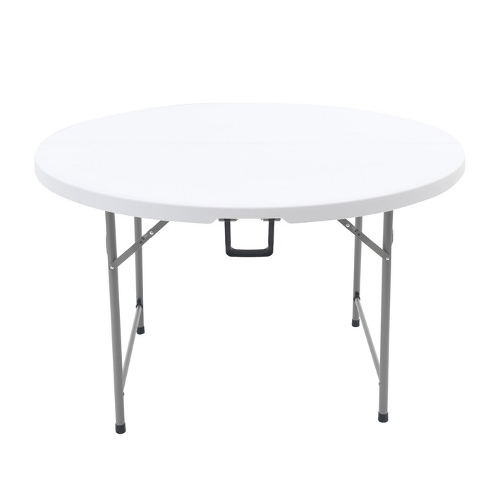 오에이데스크 브로몰딩 원형 접이식 1220 테이블