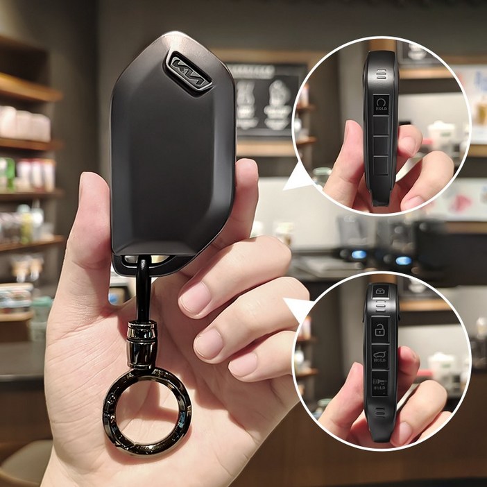 HAKO 메탈릭 TPU 차키케이스키홀더 2025기아 호환