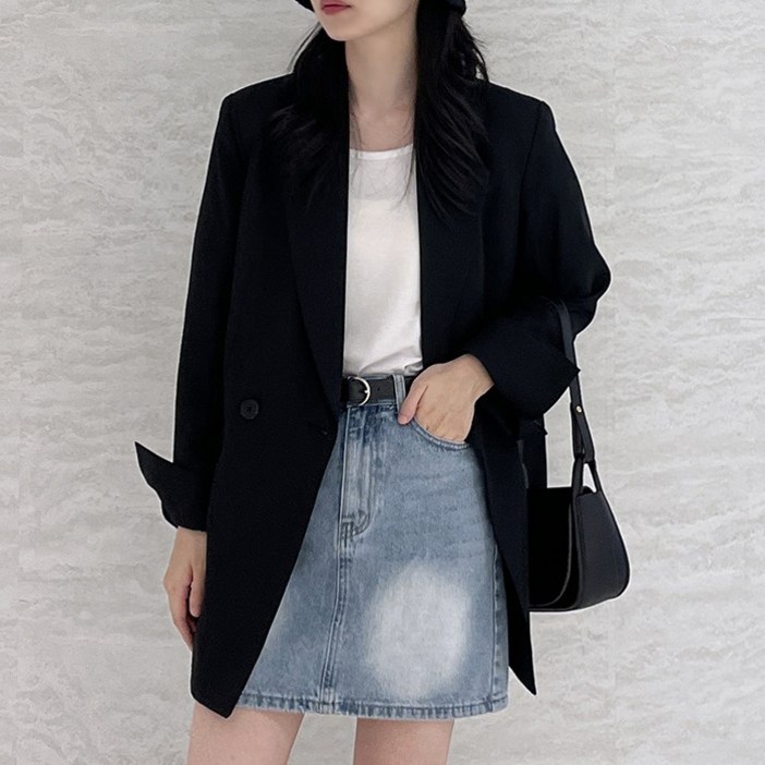 초특가 고퀄리티국내 자체 제작당일 발송 더블 원버튼 자켓