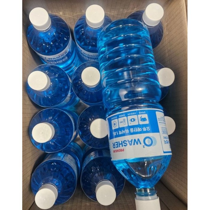 중외 에탄올 워셔액 1.8L 12개자동차 사계절용