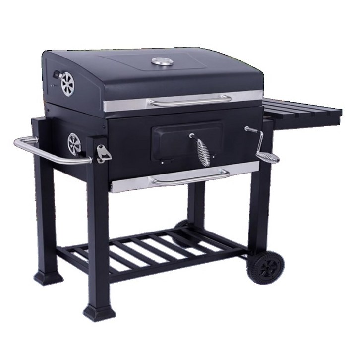 카나모 특대형 훈제 바베큐그릴 숯불그릴 불판 캠핑 화로, 1개