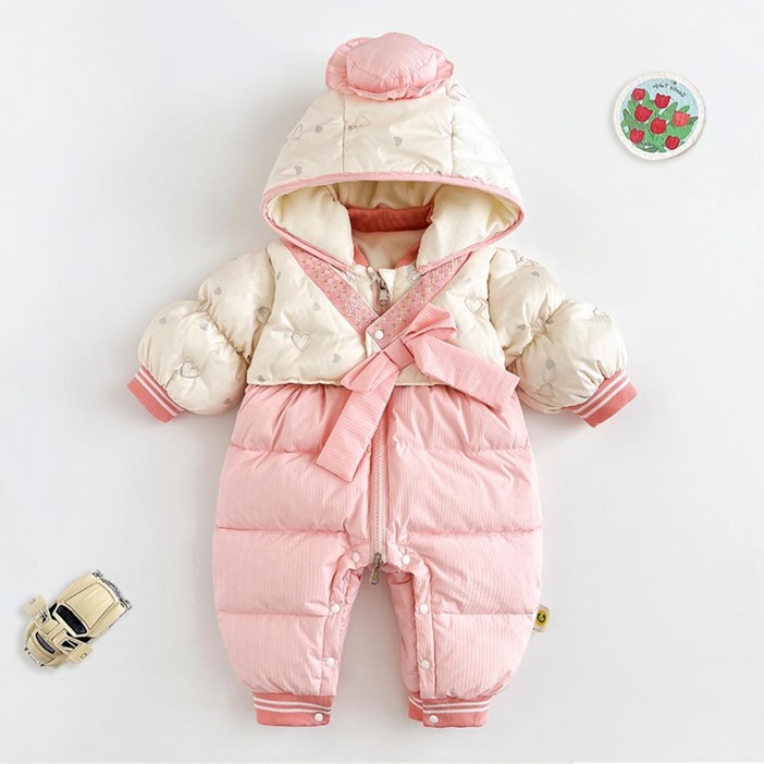 구름위에햇님 겨울 아기방한우주복 HY2281408