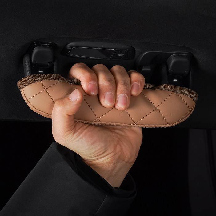 크레이지몬스터 싼타페 MX5 손잡이커버, 피칸 브라운(3P), 3개