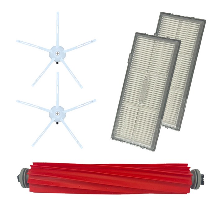 하모니몰 로보락 S7 plus 소모품 호환 메인브러쉬 1p, 사이드브러쉬 2p, 필터2p 3종 (1세트), 1세트, S7 plus (1세트)