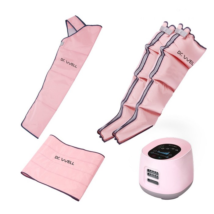 닥터웰 뉴에어라이너 공기압 발 다리 마사지기 DR-5800 (본체+다리+팔+허리) 풀세트