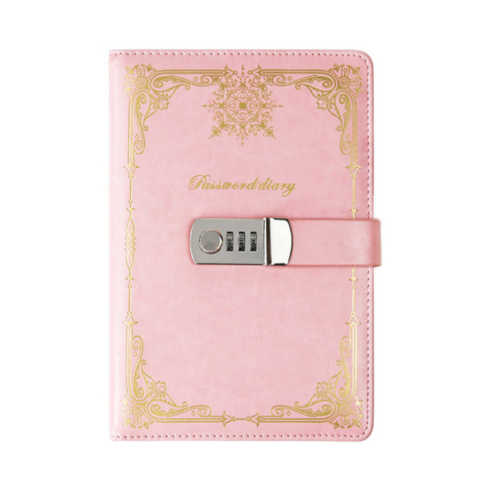 아리코 골드라인 시크릿 A5 비밀번호 잠금락 다이어리 수첩