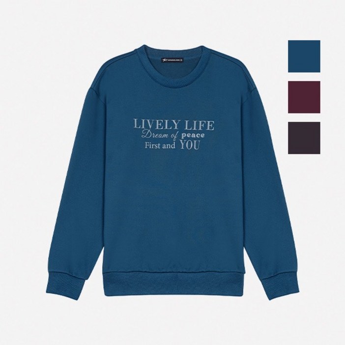 뱅뱅 이가격실화 가을겨울색상이쁜티 반값할인 공용 레터링 그래픽 기모 맨투맨