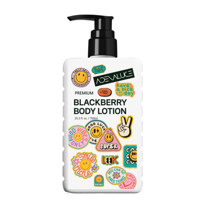 아데나루체 프리미엄 블랙베리 대용량 바디로션, 1개, 750ml