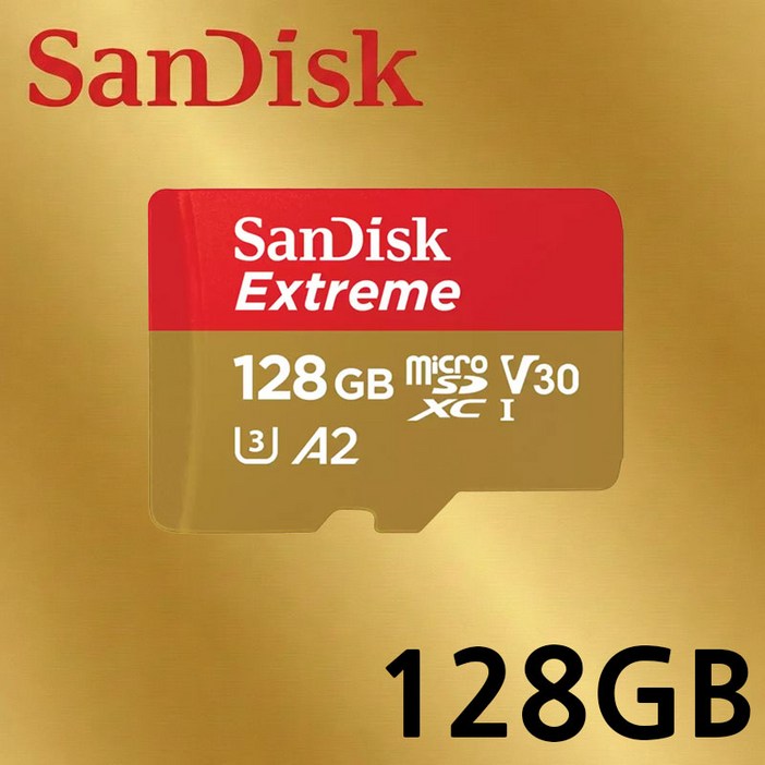 샌디스크 microSD Class10 Extreme UHS-I U3 V30 4K 마이크로SD카드
