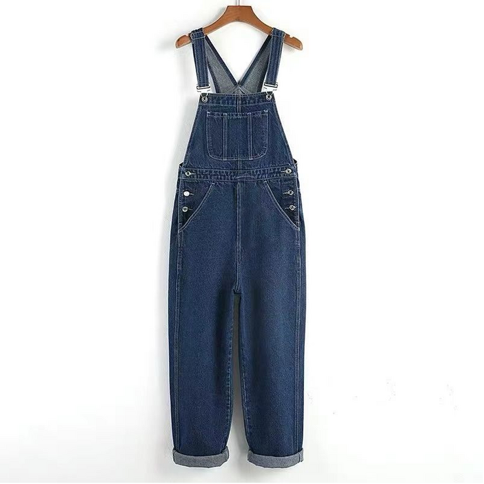 남성용 데님 멜빵바지 카고바지 데님 배기팬츠 빅사이즈 점프슈트