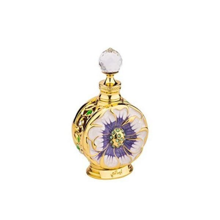 스위스 아라비아 라얄리 - 두바이의 럭셔리 제품 - 오래 지속되고 중독성 있는 개인 향수 오일 향 - 고혹적이고 시그니처 향 - 아라비아의 고급스러운 향 - 0.150ml