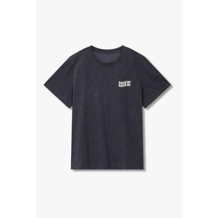 백화점 정품 보브 반팔티셔츠 VOV 레터링 프린트 피그먼트 티셔츠7155343