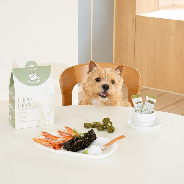 [베리앤펫] 강아지덴탈껌 가수분해 후코이단간식 저알러지