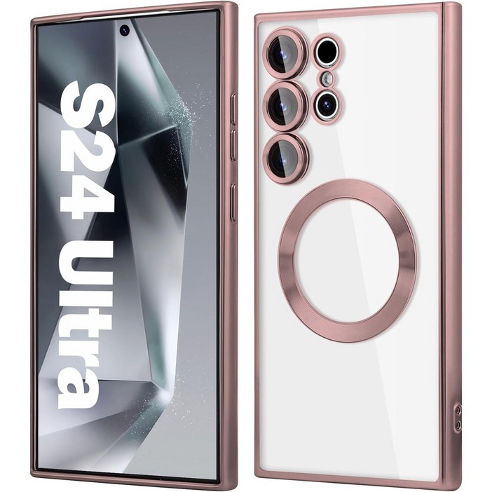 헤미션 S24플러스울트라 카메라 보호 맥세이프 케이스 렌즈 완전보호 MGC01