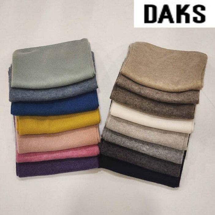 닥스 남녀공용 미니 캐시미어 니트 머플러FKU035