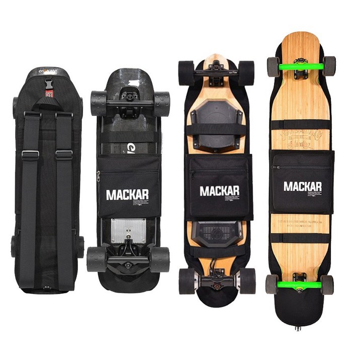 MACKER 스케이트보드 가방 백팩형 크루저보드 롱보드, M90226L, 1개