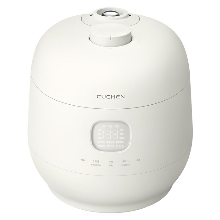 쿠첸 브레인 미니 IH 압력밥솥 3인용, CRTTWK0370W, 밀크쉐이크화이트