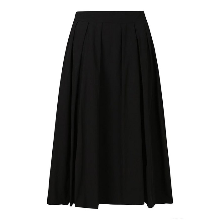 베스띠벨리 24S/S 언발 플레어 스커트 BIS2302BK