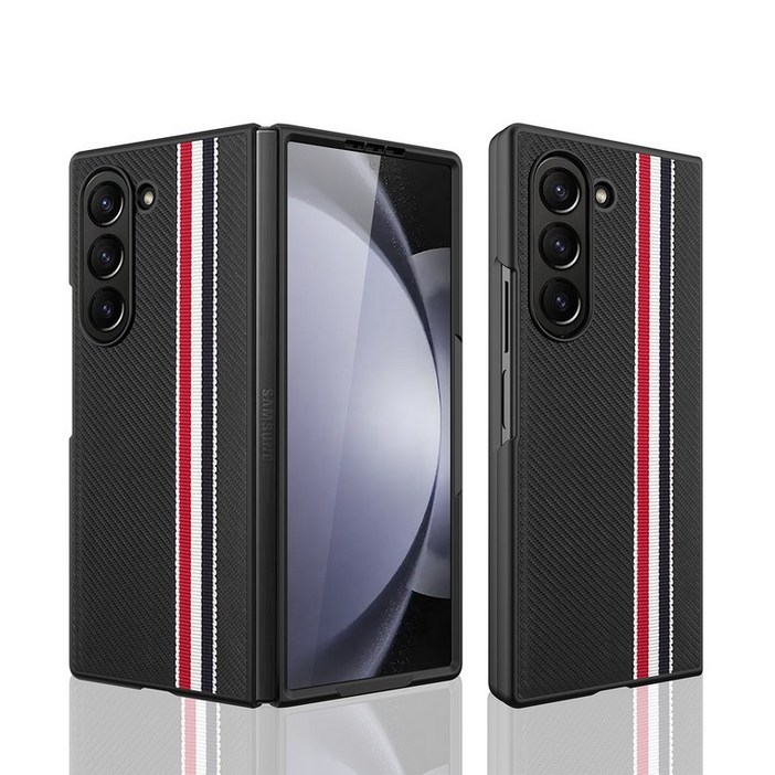 갤럭시 Z 폴드7 5G 폴드6 폴드 7 6 5 폴드5 폴드3 폴드4 4 3용 고급 카본 파이버 편안한 케이스