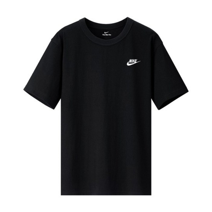 나이키 NSW 클럽 반팔티 블랙 남자 티셔츠 상의 라운드티 면티 AR4997013 나이키 NSW 클럽 반팔티 블랙 남자 티셔츠 상의 라운드티 면티 AR4997013