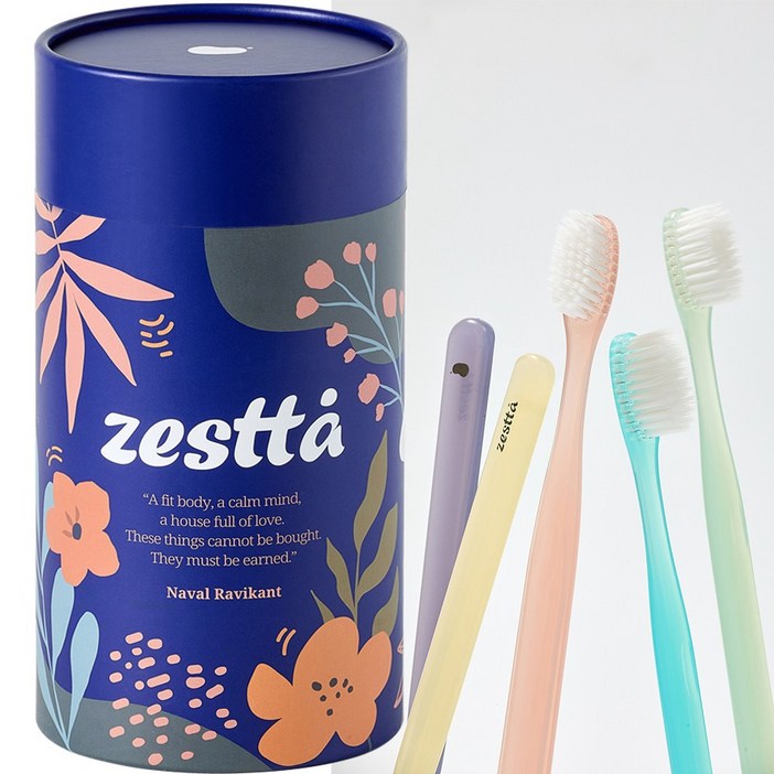 제스타 딥클린 미세모 칫솔 부드러운 미세모 20개입, 1개, 20개입