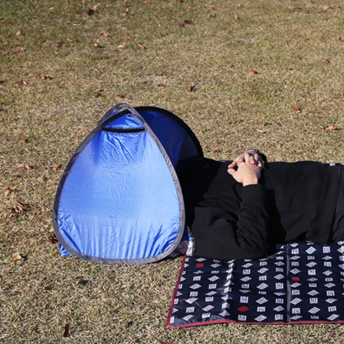 얼굴 가림막 햇빛차단 우풍 방풍 텐트 얼굴텐트 겨울 캠핑