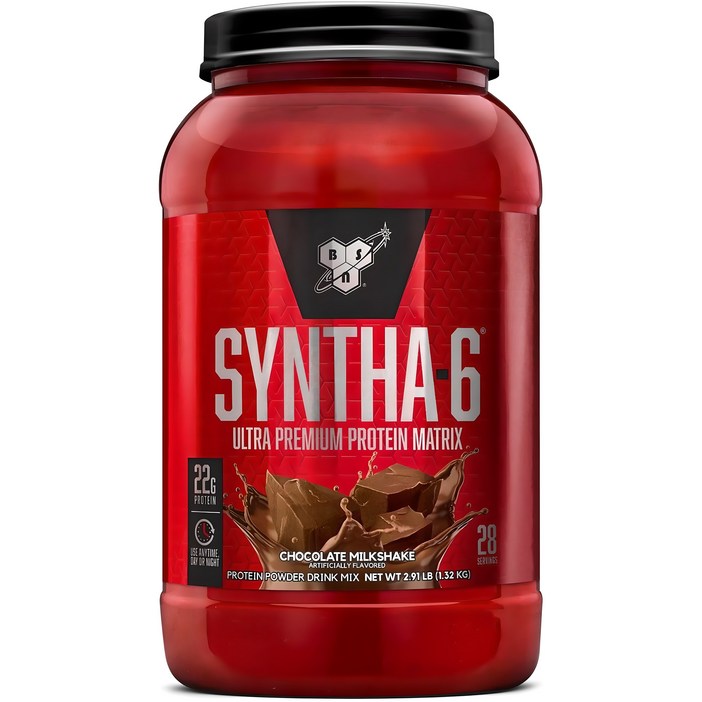 비에스엔 신타6 프로틴 파우더 드링크 믹스 단백질 보충제 초콜릿 밀크셰이크, 1개, 1.32kg