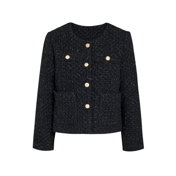 매장 정품 JJ지고트 금사 프린지 골드버튼 트위드자켓 결혼식 복장